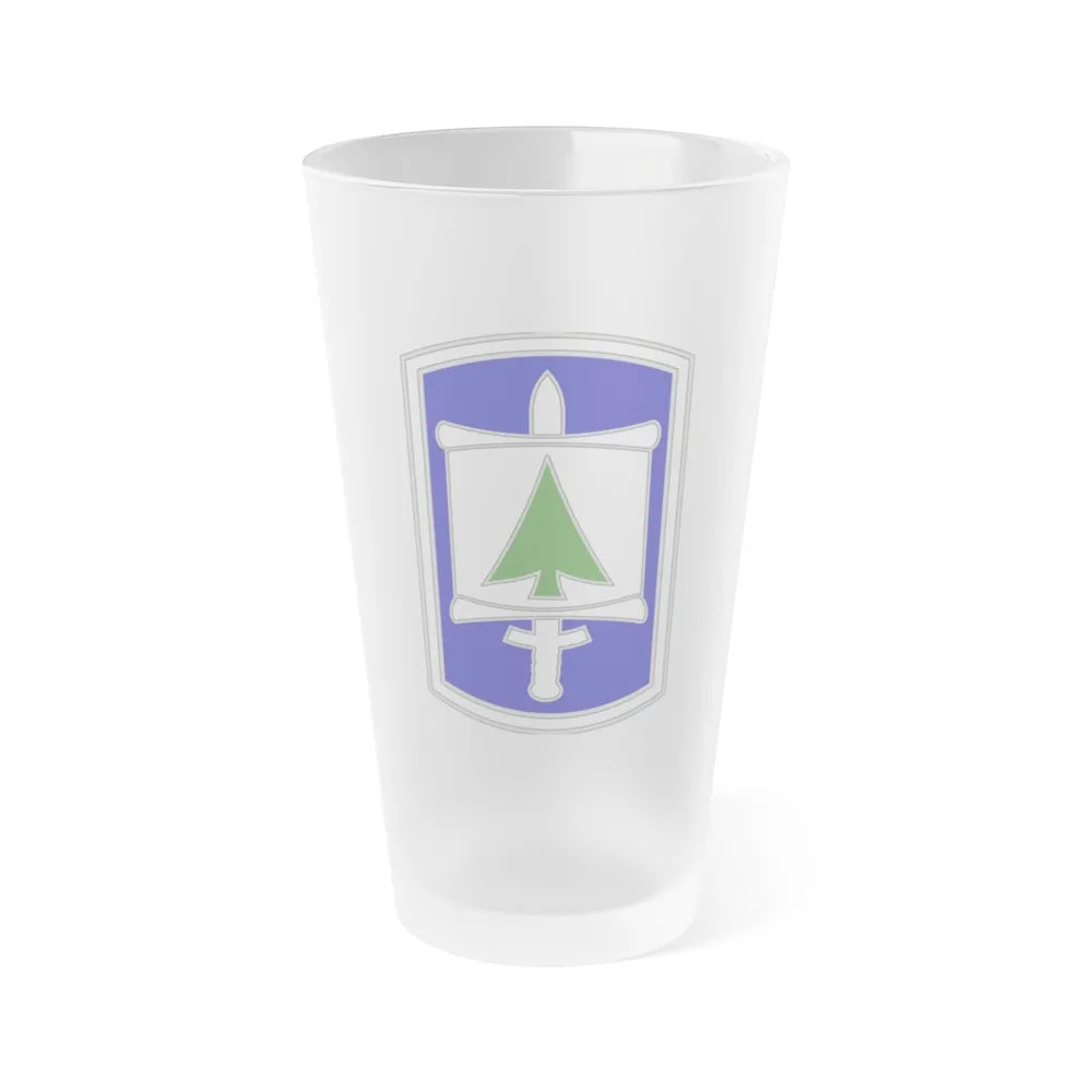 364 Civil Affairs Brigade (U.S. Army) Frosted Pint Glass 16oz-Go Mug Yourself