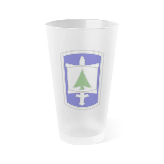 364 Civil Affairs Brigade (U.S. Army) Frosted Pint Glass 16oz-Go Mug Yourself