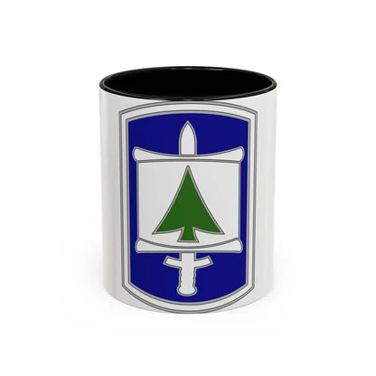 364 Civil Affairs Brigade (U.S. Army) Accent Coffee Mug 11oz Black - Go Mug Yourself