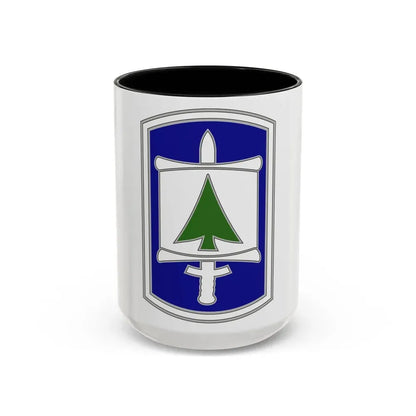 364 Civil Affairs Brigade (U.S. Army) Accent Coffee Mug 15oz Black - Go Mug Yourself