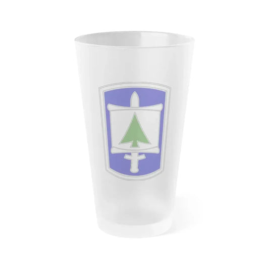 364 Civil Affairs Brigade (U.S. Army) Frosted Pint Glass 16oz Default Title - Go Mug Yourself