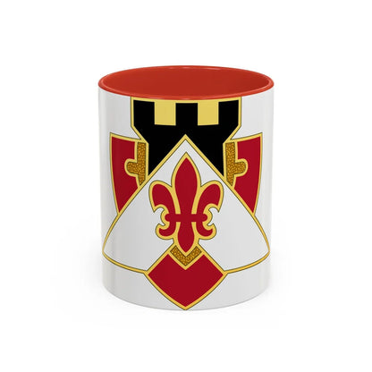 364 Engineer Group (U.S. Army) Accent Coffee Mug-11oz-Red-Go Mug Yourself