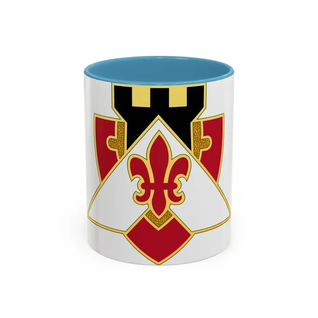 364 Engineer Group (U.S. Army) Accent Coffee Mug 11oz Light Blue - Go Mug Yourself