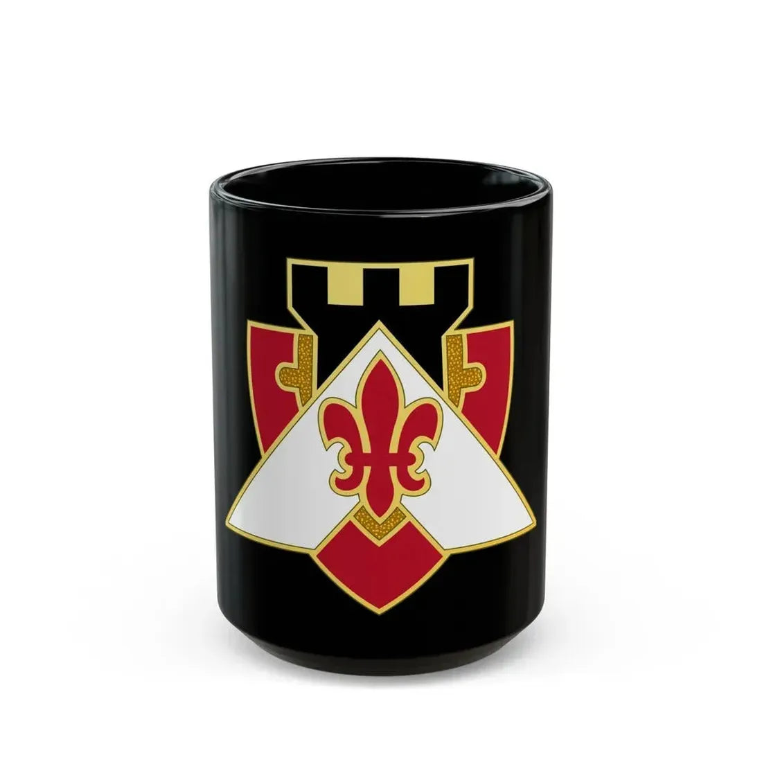 364 Engineer Group (U.S. Army) Black Coffee Mug 15oz - Go Mug Yourself
