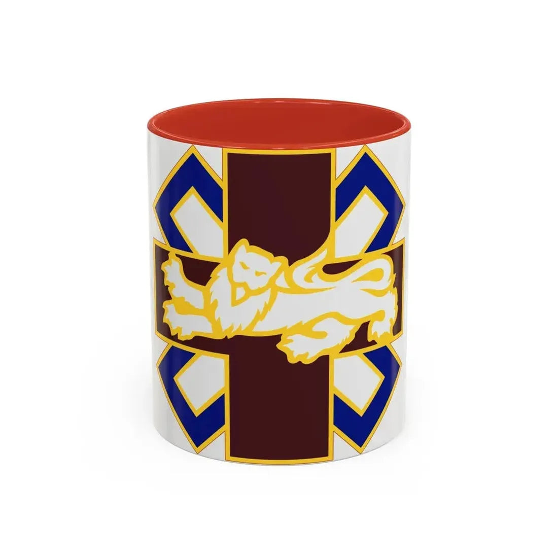 364 Field Hospital (U.S. Army) Accent Coffee Mug 11oz Red - Go Mug Yourself