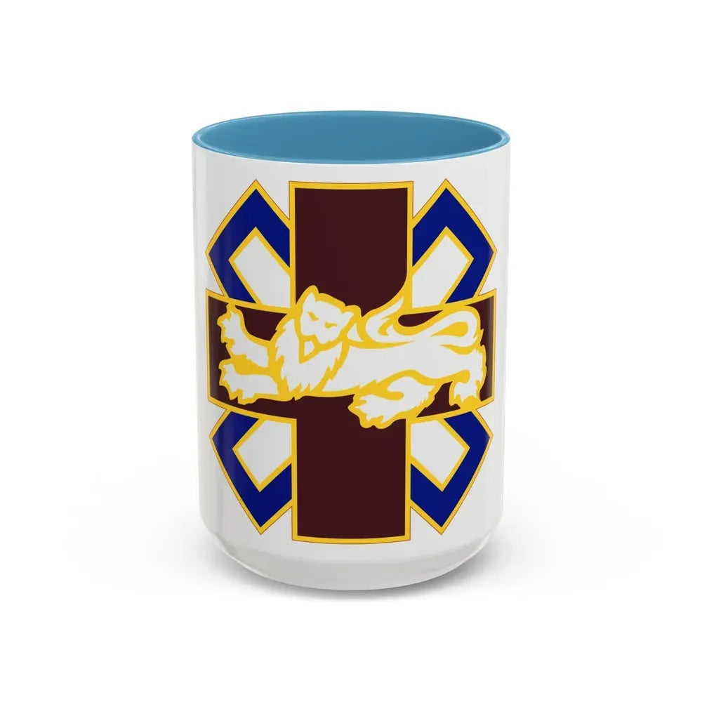 364 Field Hospital (U.S. Army) Accent Coffee Mug 15oz Light Blue - Go Mug Yourself