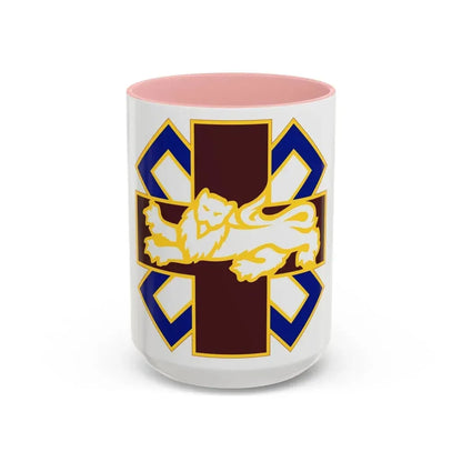 364 Field Hospital (U.S. Army) Accent Coffee Mug 15oz Pink - Go Mug Yourself