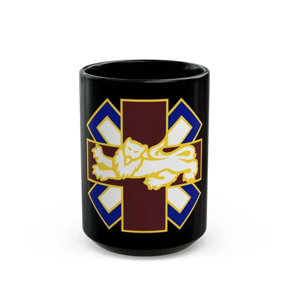364 Field Hospital (U.S. Army) Black Coffee Mug 15oz - Go Mug Yourself