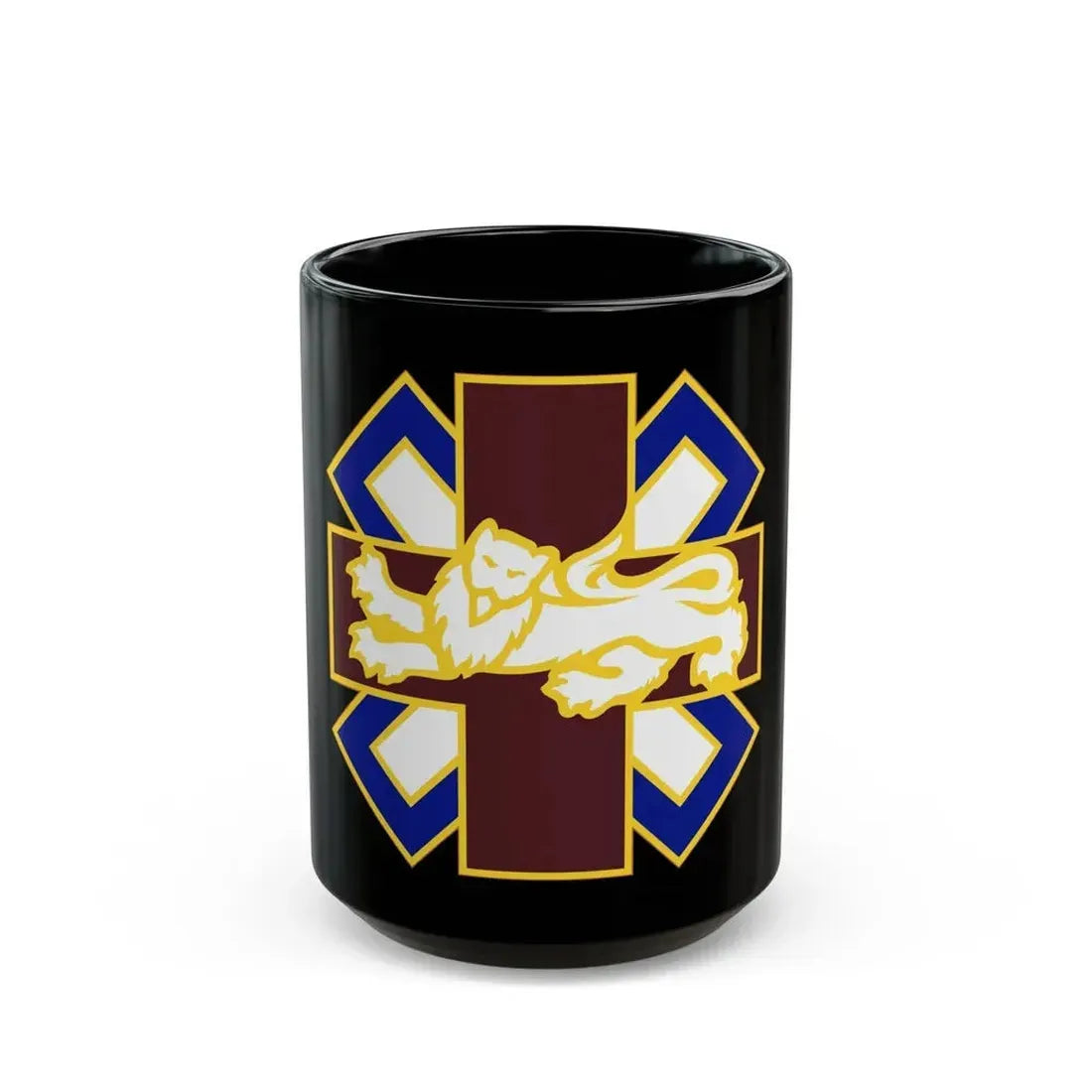 364 Field Hospital (U.S. Army) Black Coffee Mug 15oz - Go Mug Yourself