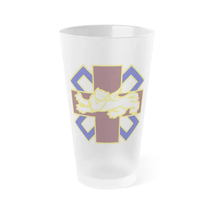 364 Field Hospital (U.S. Army) Frosted Pint Glass 16oz Default Title - Go Mug Yourself