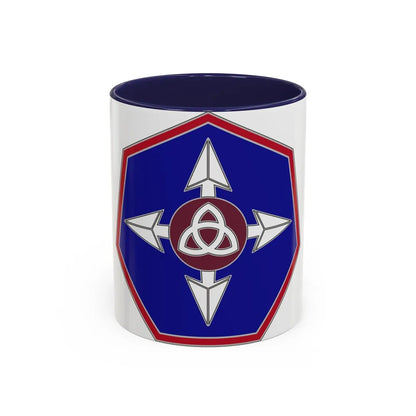 364 Sustainment Command (U.S. Army) Accent Coffee Mug-11oz-Navy-Go Mug Yourself