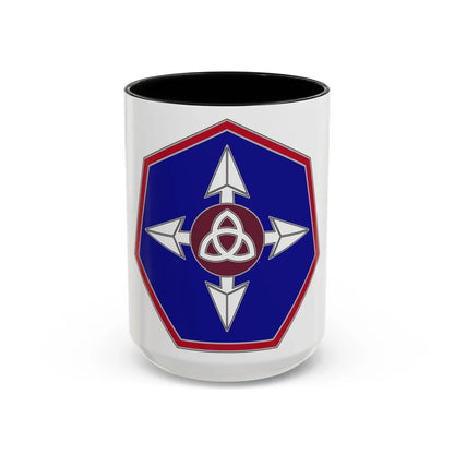 364 Sustainment Command (U.S. Army) Accent Coffee Mug-15oz-Black-Go Mug Yourself