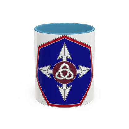 364 Sustainment Command (U.S. Army) Accent Coffee Mug 11oz Light Blue - Go Mug Yourself