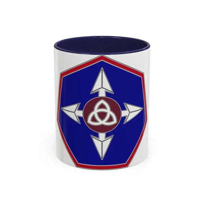 364 Sustainment Command (U.S. Army) Accent Coffee Mug 11oz Navy - Go Mug Yourself