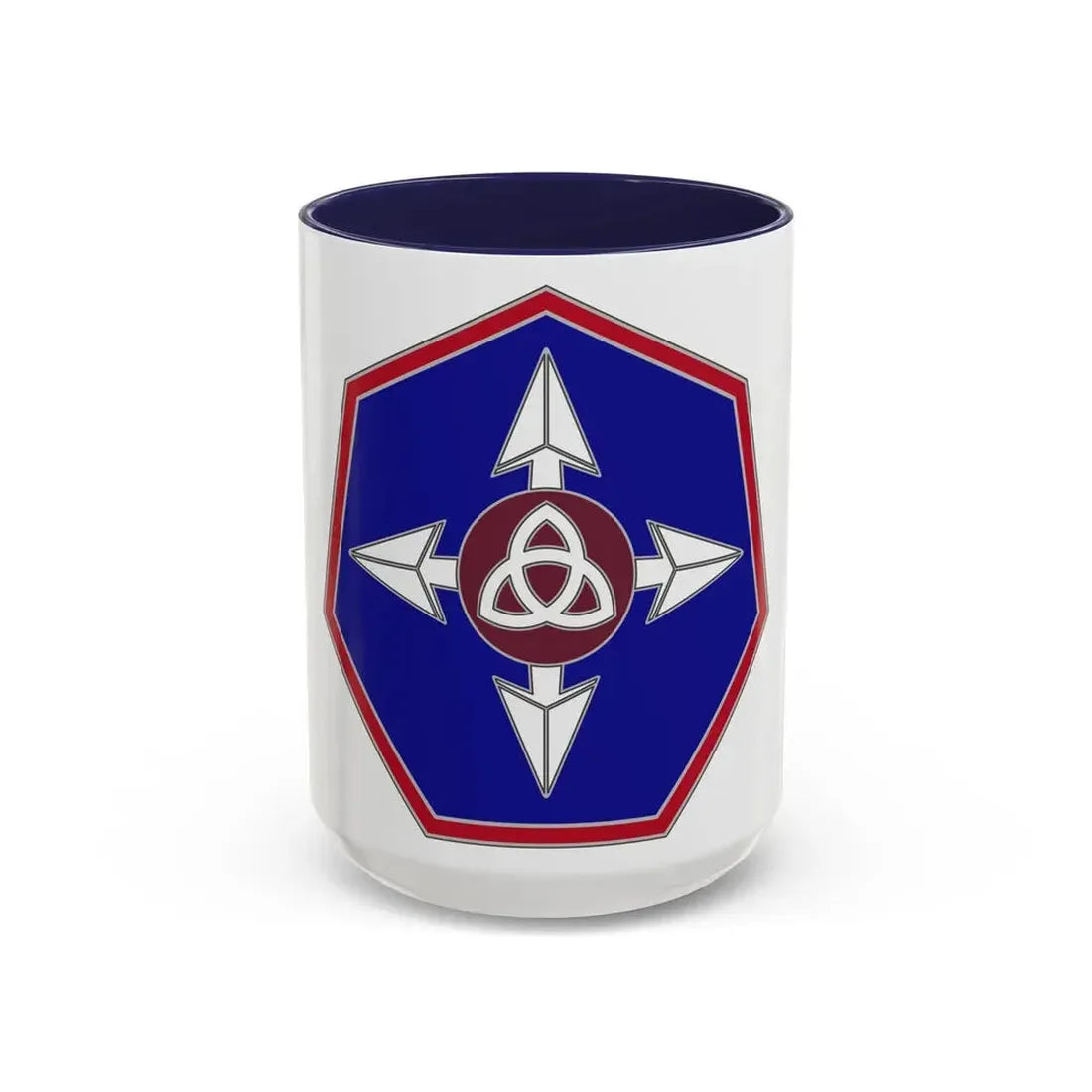 364 Sustainment Command (U.S. Army) Accent Coffee Mug 15oz Navy - Go Mug Yourself