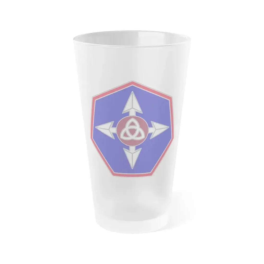 364 Sustainment Command (U.S. Army) Frosted Pint Glass 16oz Default Title - Go Mug Yourself