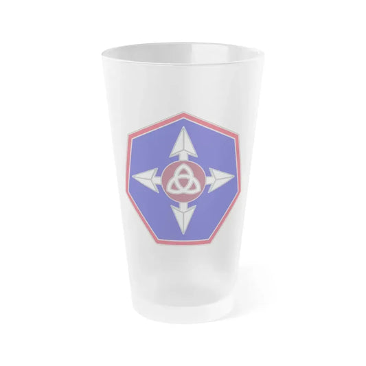 364 Sustainment Command (U.S. Army) Frosted Pint Glass 16oz Default Title - Go Mug Yourself