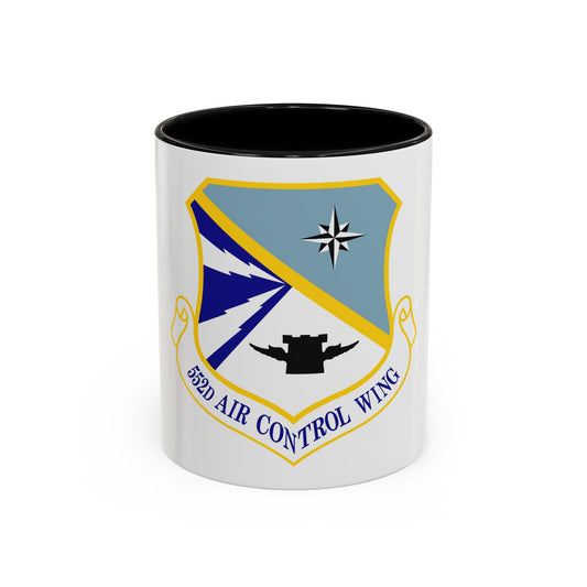 552d Air Control Wing (U.S. Air Force) Accent Coffee Mug