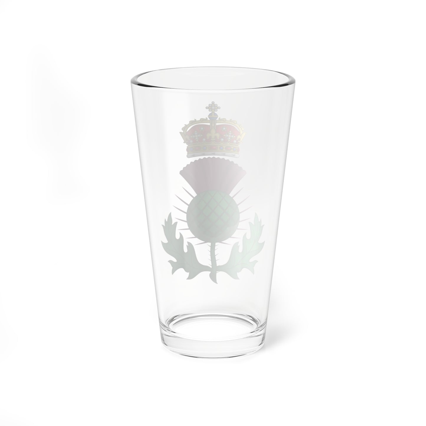 Thistle Royal Badge of Scotland (Scotland) (Coat of Arms) Pint Glass 16oz