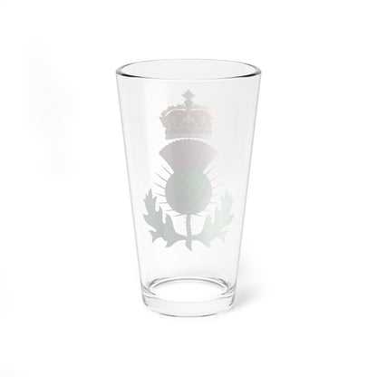 Thistle Royal Badge of Scotland (Scotland) (Coat of Arms) Pint Glass 16oz