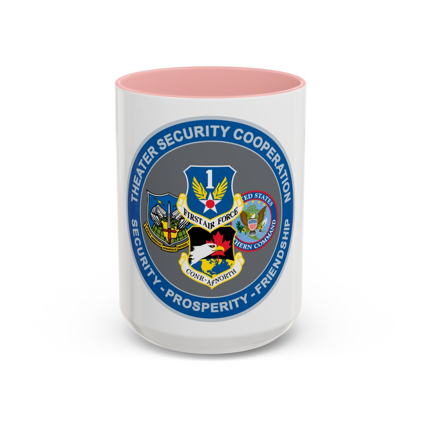 AF North TSC Theater Security Cooperation (U.S. Air Force) Accent Coffee Mug