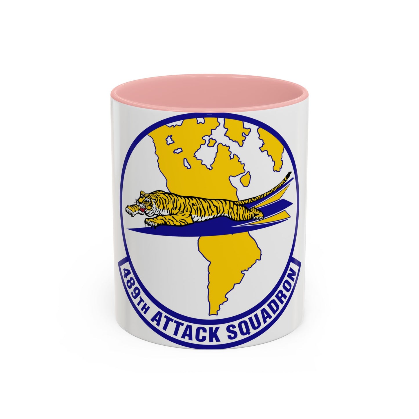 489 Attack Sq ACC (U.S. Air Force) Accent Coffee Mug