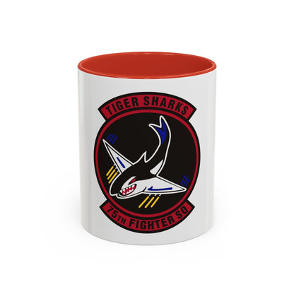 75th Fighter Squadron (U.S. Air Force) Accent Coffee Mug