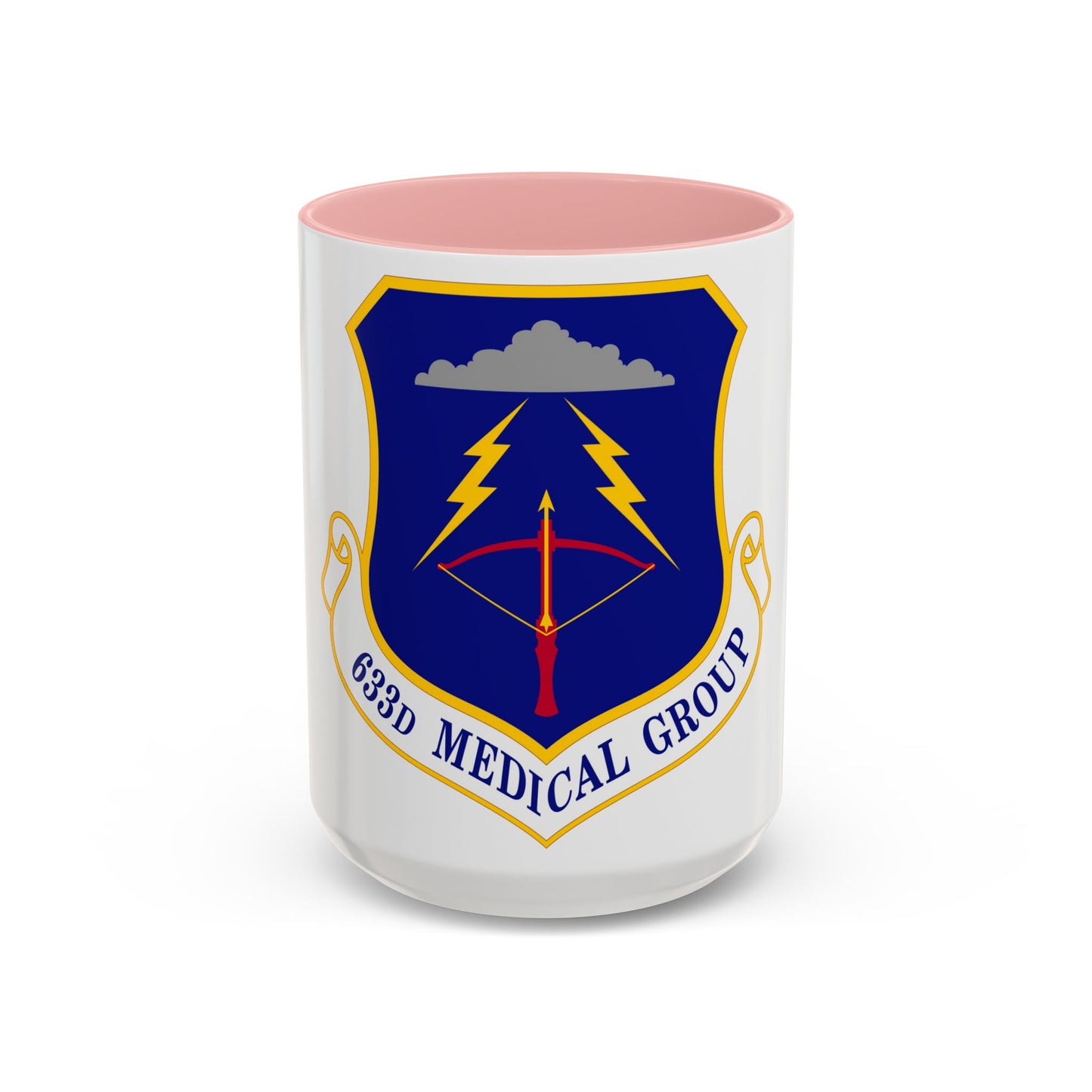 633 Medical Group ACC (U.S. Air Force) Accent Coffee Mug