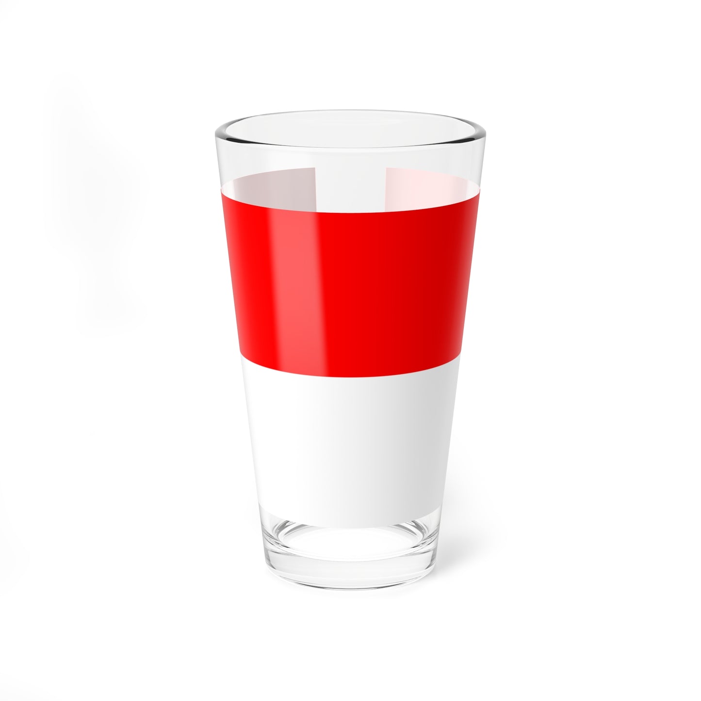 Flag of Kingdom of Croatia 1852-1860 (Croatia) Pint Glass 16oz