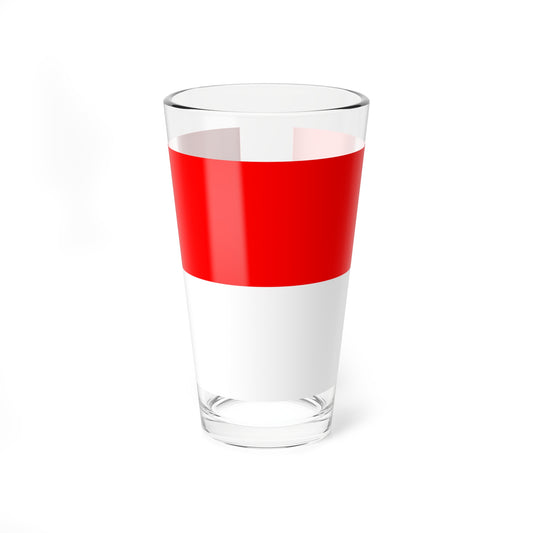 Flag of Kingdom of Croatia 1852-1860 (Croatia) Pint Glass 16oz