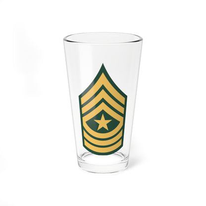 Army USA OR 09c 2015 (United States) (Military Rank) Pint Glass 16oz