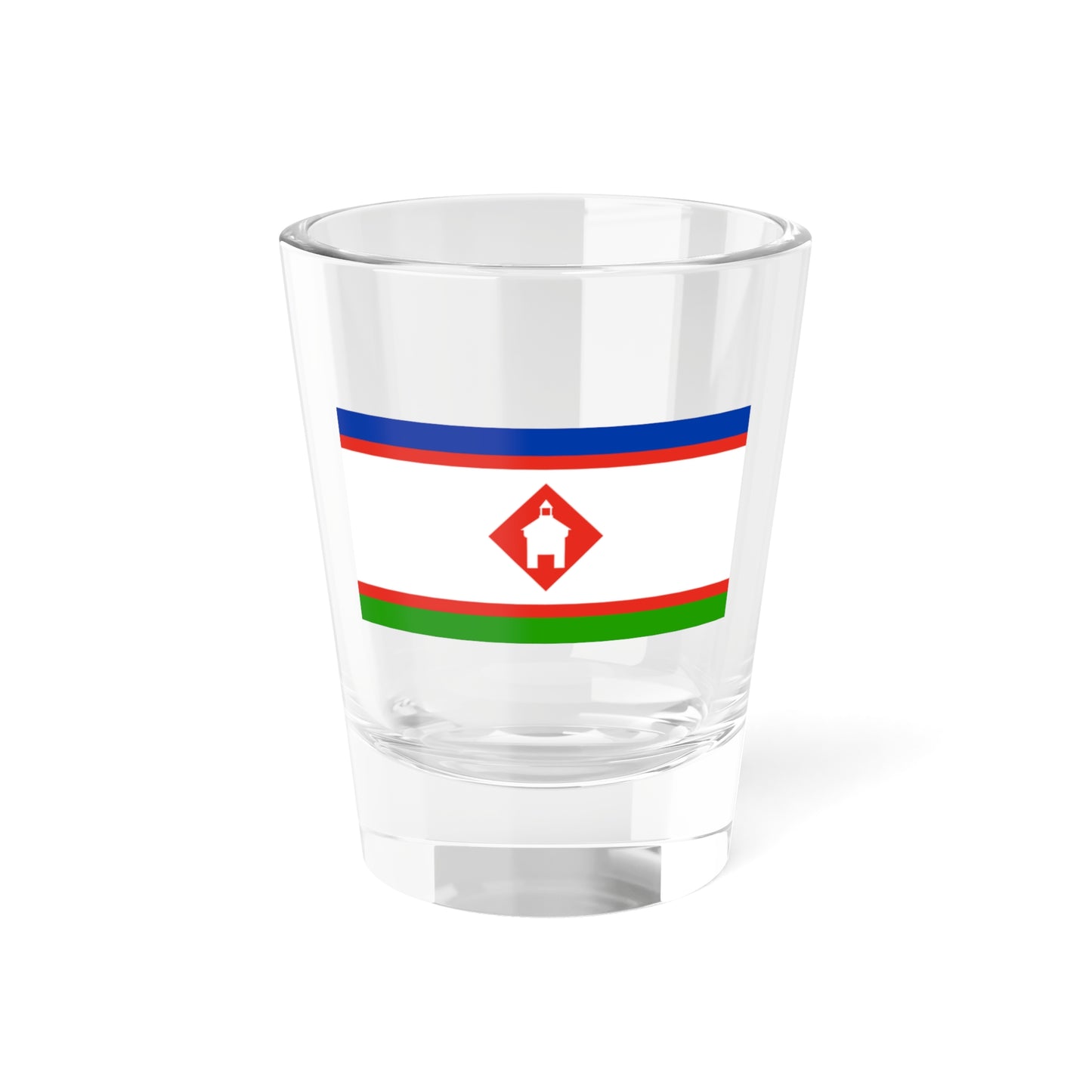 Flag of Yakutsk Russia - Shot Glass 1.5oz