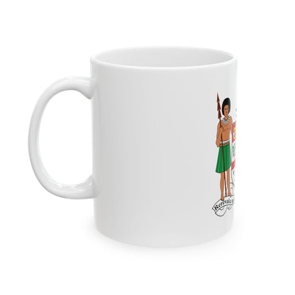 Coat of arms of Fiji - White Coffee Mug