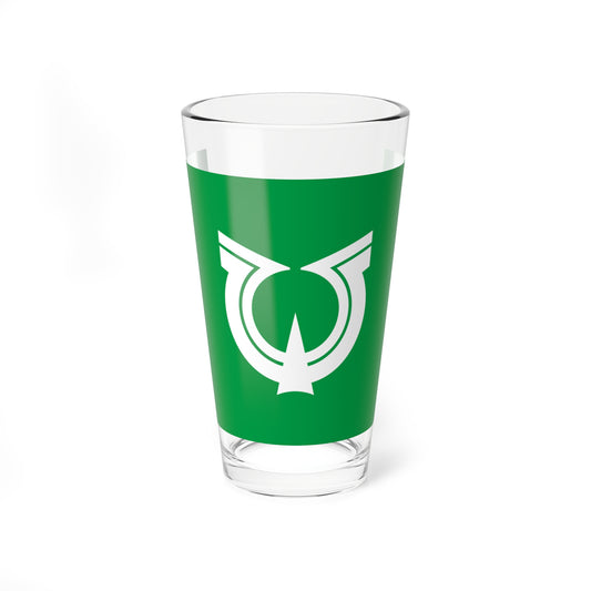 Flag of Kimitsu Chiba (Japan) Pint Glass 16oz