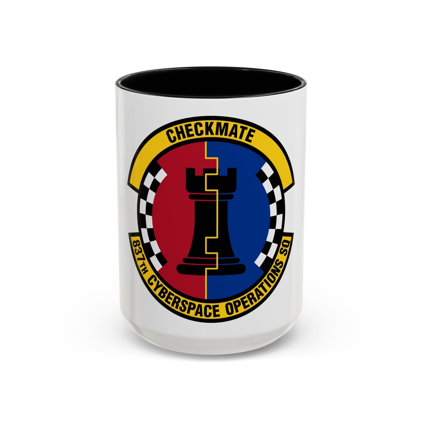 837 Cyberspace Operations Squadron ACC (U.S. Air Force) Accent Coffee Mug