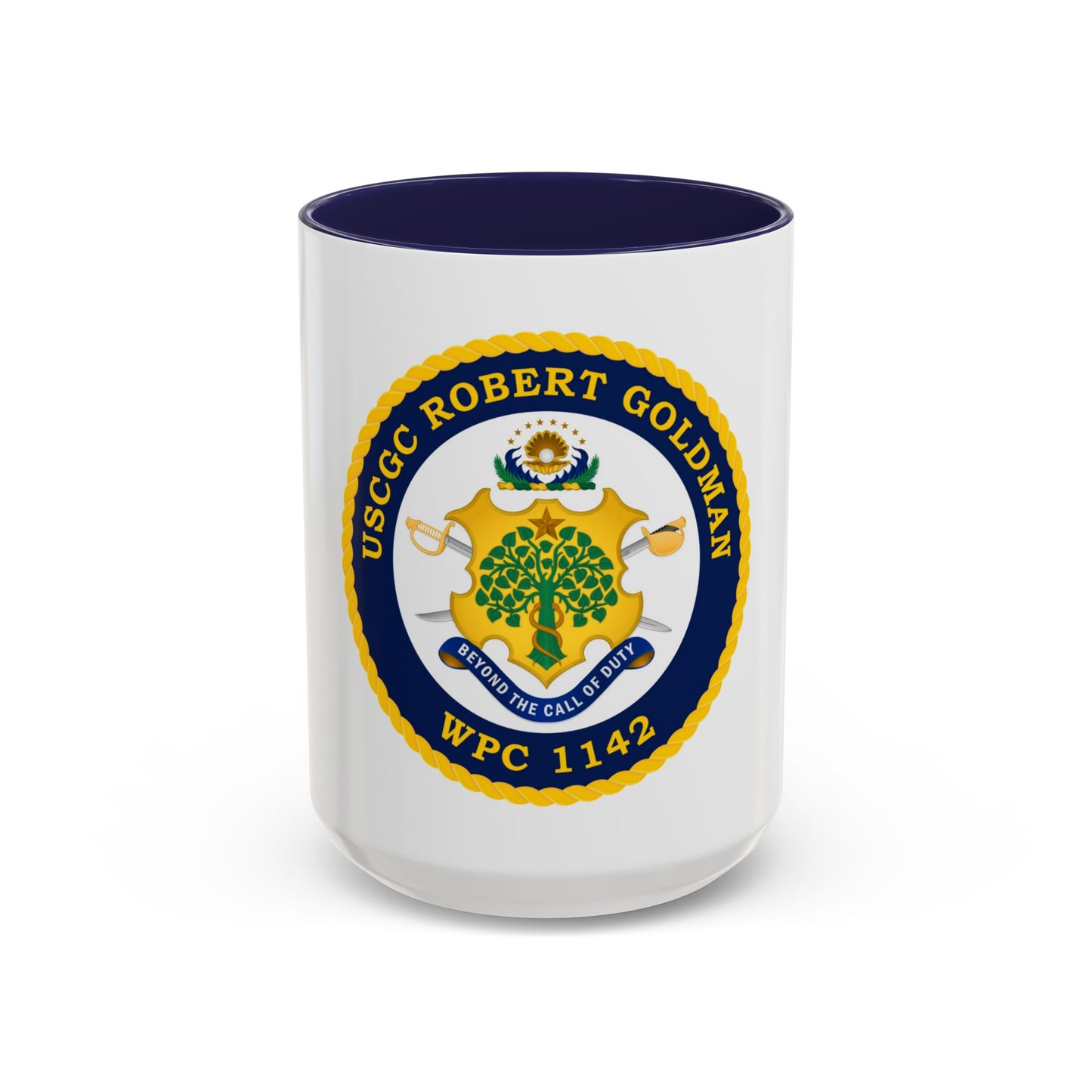 USCGC Robert Goldman WPC 1142 (U.S. Coast Guard) Accent Coffee Mug