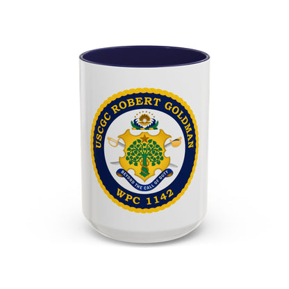 USCGC Robert Goldman WPC 1142 (U.S. Coast Guard) Accent Coffee Mug