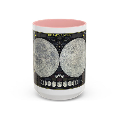 Space - The Moon (1969) (Map) Accent Coffee Mug