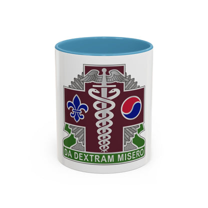 65 Medical Brigade 2 (U.S. Army) Accent Coffee Mug