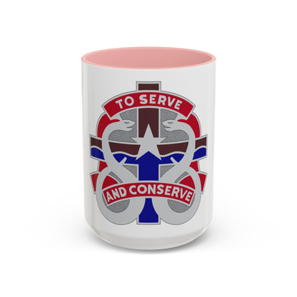 18 Field Hospital (U.S. Army) Accent Coffee Mug