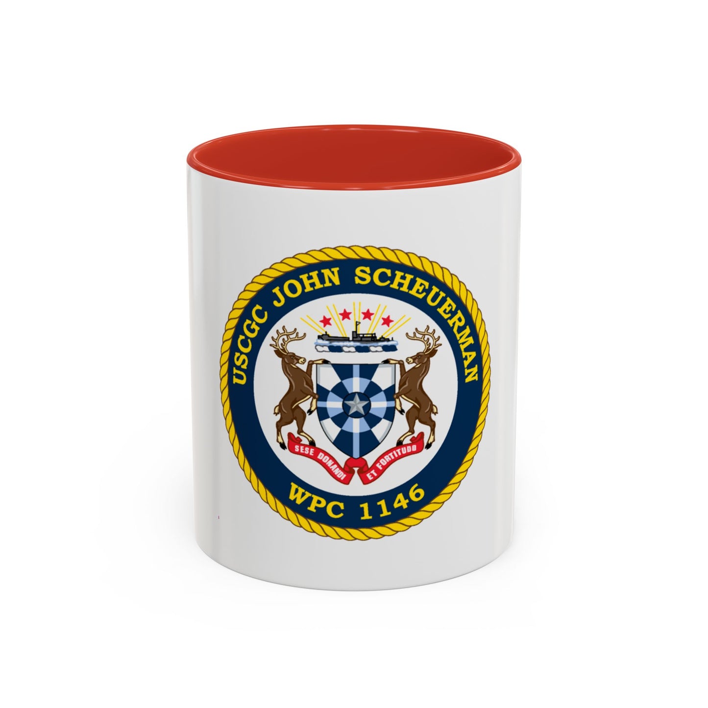 UUSCGC John Scheuerman WPC 1146 (U.S. Coast Guard) Accent Coffee Mug