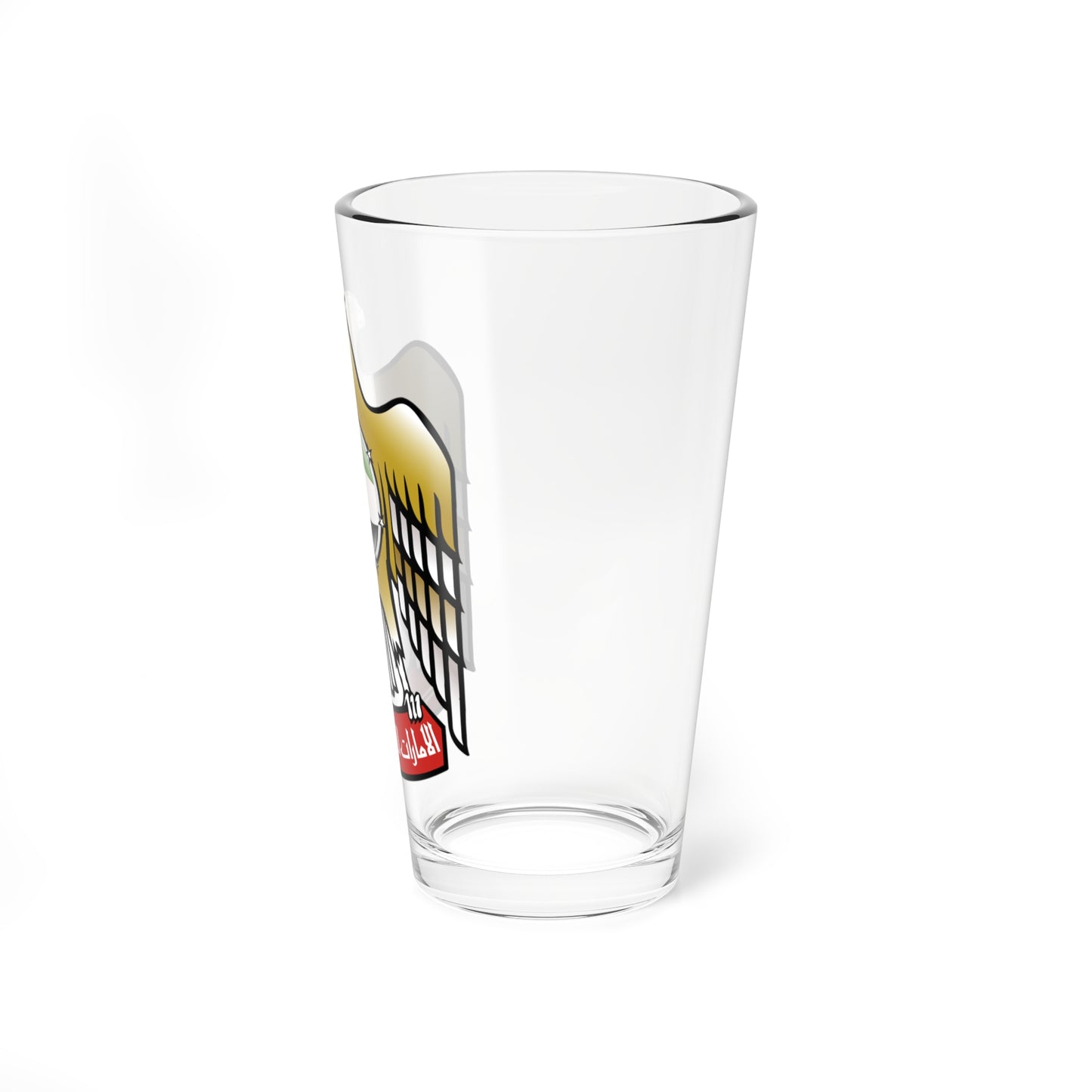 Emblem of the United Arab Emirates (United Arab Emirates) (Coat of Arms) Pint Glass 16oz