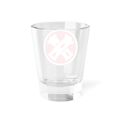 16th Engineer Brigade SSI (U.S. Army) Shot Glass 1.5oz