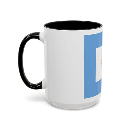 Naval Jack of Argentina - Accent Coffee Mug