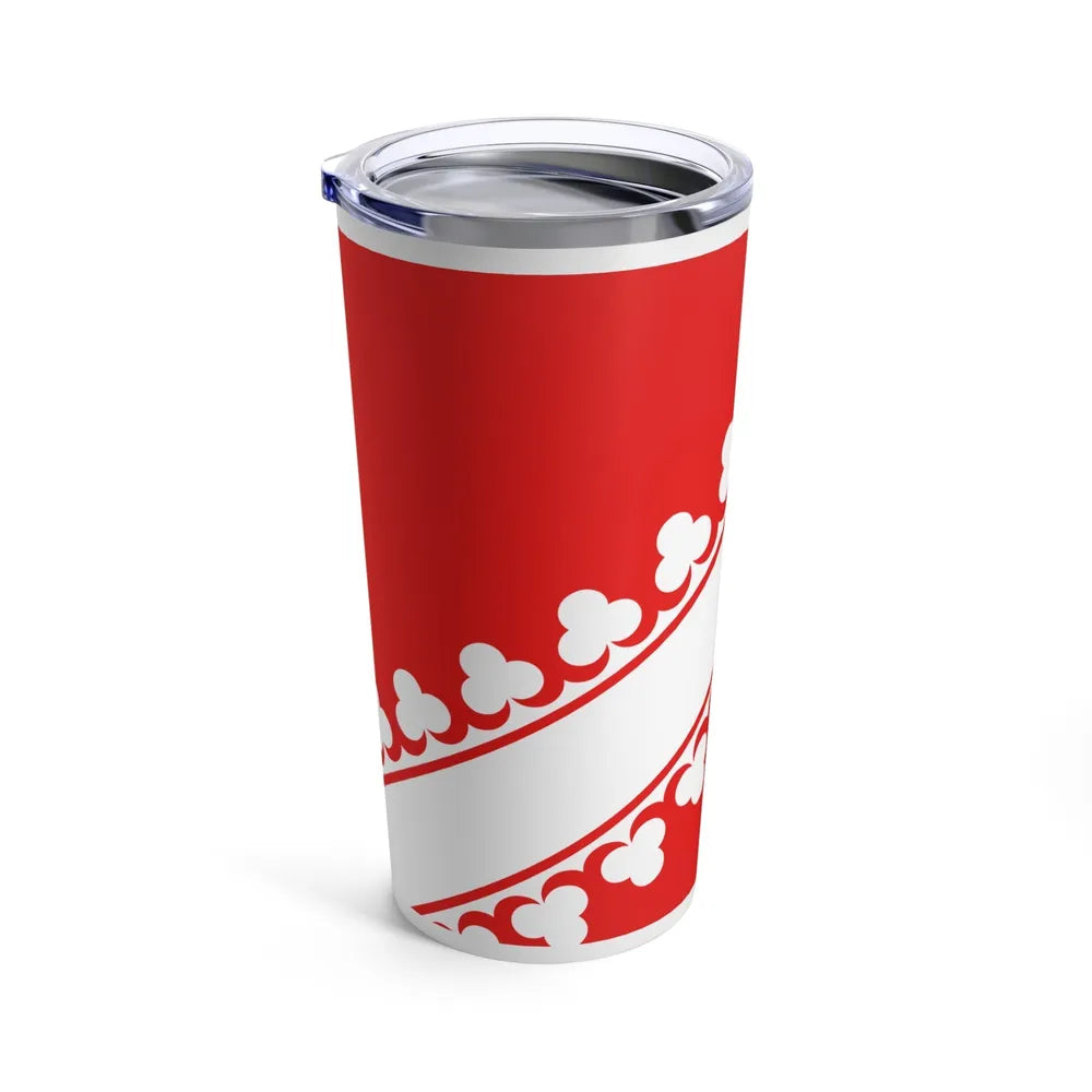 Flag of Bas Rhin France 2 - Tumbler 20oz-Go Mug Yourself