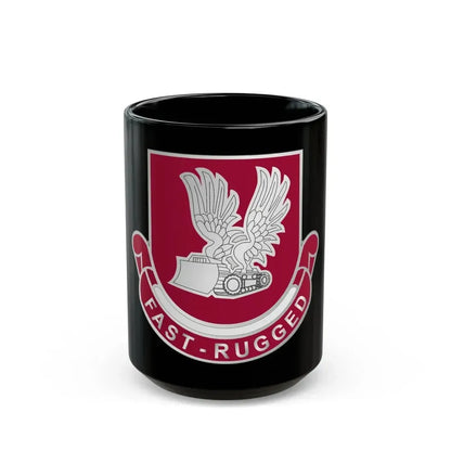 365 Engineer Battalion (U.S. Army) Black Coffee Mug 15oz - Go Mug Yourself