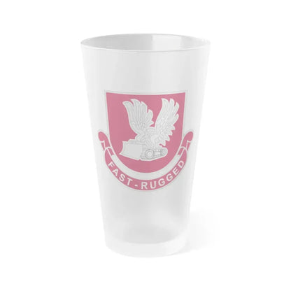 365 Engineer Battalion (U.S. Army) Frosted Pint Glass 16oz Default Title - Go Mug Yourself