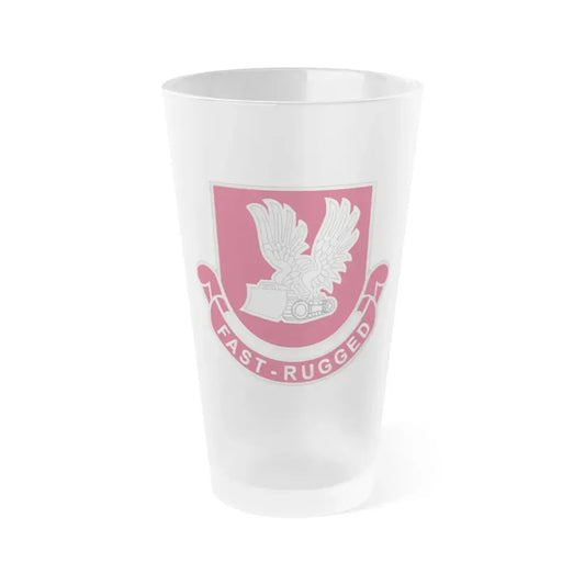 365 Engineer Battalion (U.S. Army) Frosted Pint Glass 16oz Default Title - Go Mug Yourself