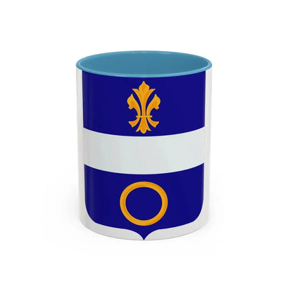 365 Infantry Regiment 2 (U.S. Army) Accent Coffee Mug 11oz Light Blue - Go Mug Yourself