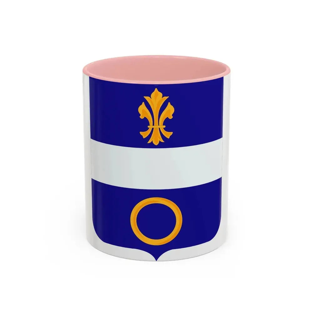 365 Infantry Regiment 2 (U.S. Army) Accent Coffee Mug 11oz Pink - Go Mug Yourself